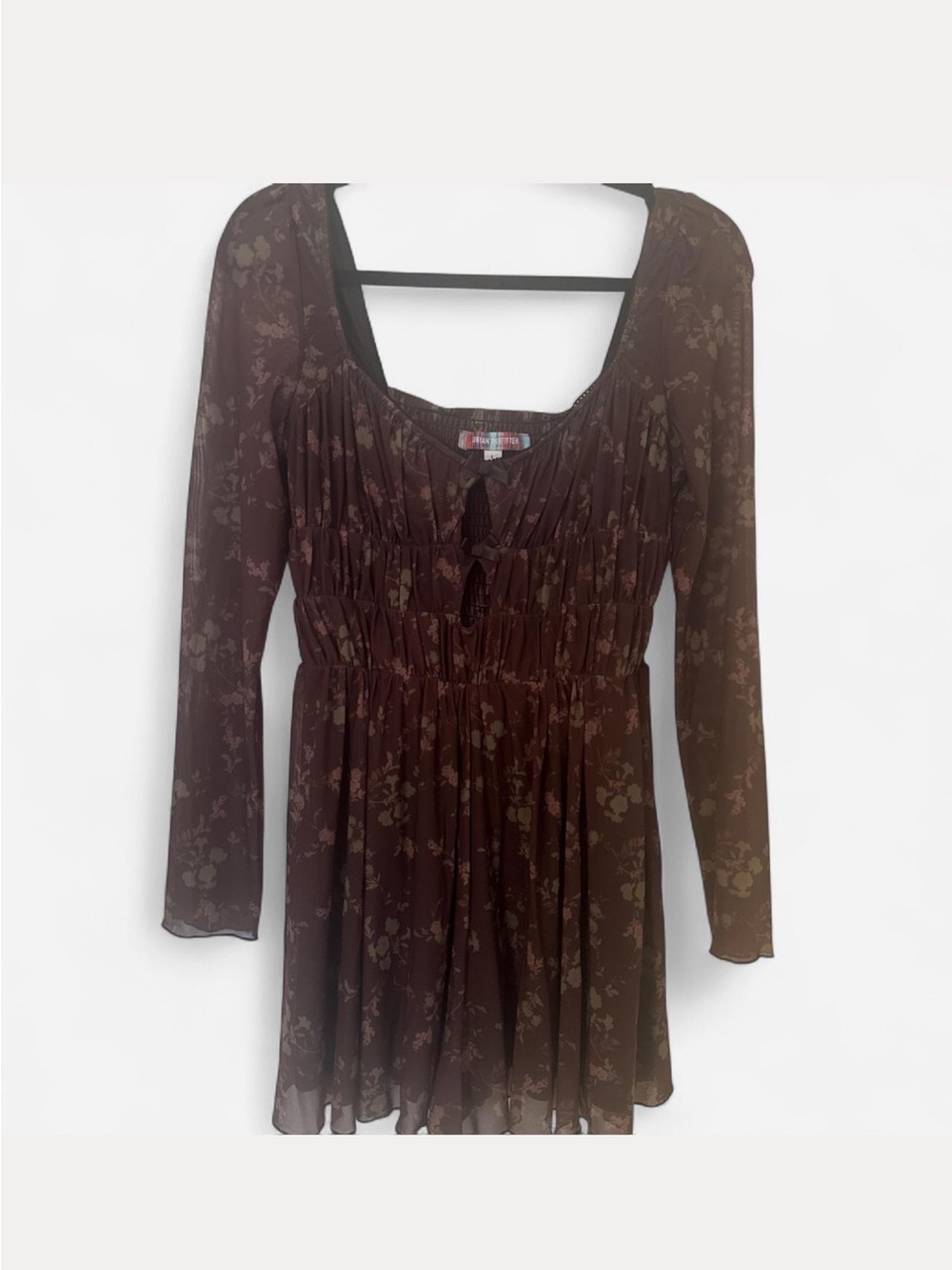 Urban Outfitters Mesh Floral Dress